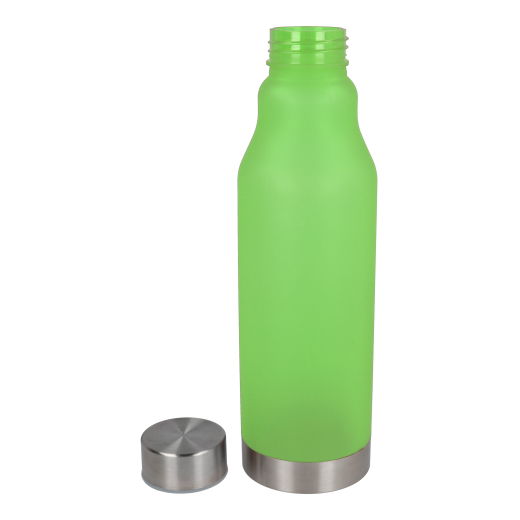 Rpet fles mat 600 ml groen