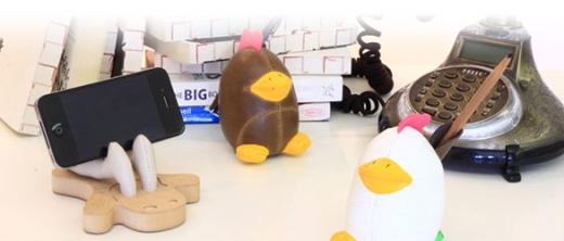 Penhouder kip bruin zuny