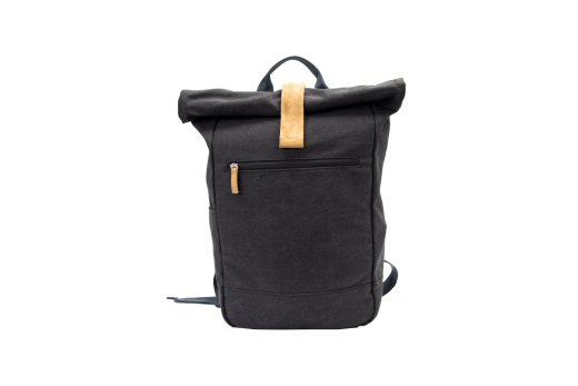 Casual Backpack Canvas Zwart