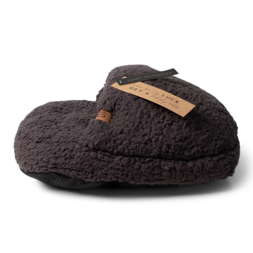 Teddy Voetenwarmer Antraciet
