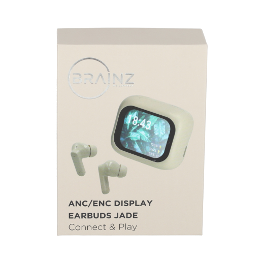 ANC/ENC Display Earbuds Jade Taupe
