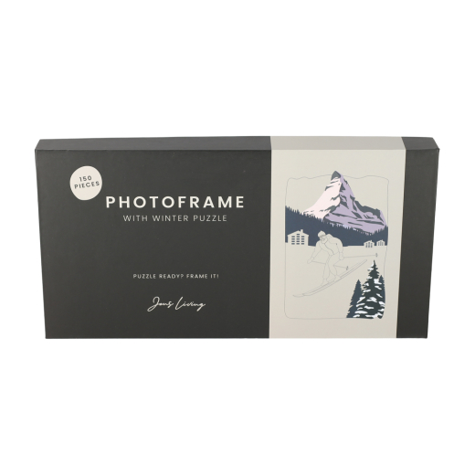 Fotolijst met Puzzel Winter
