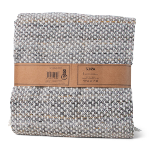 Indoor/Outdoor Plaid RPET Grijs