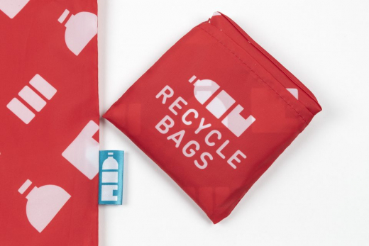 Opvouwbare Shopper Rpet Zwart