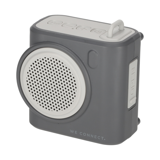 Retro Camera Speaker Grijs