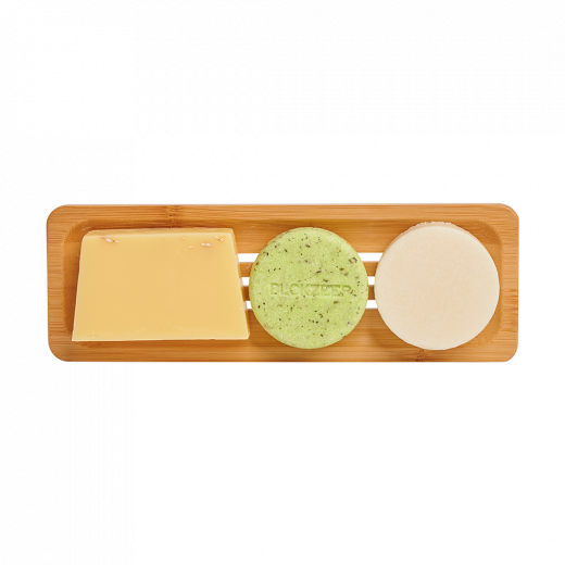 Bamboe zeepplank rechthoek