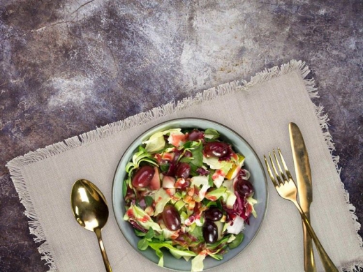 Placemat set 2dlg 50x38cm Groen