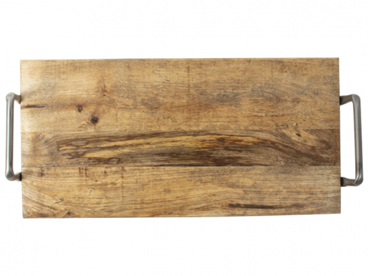 Mango serveerplank met handvat 42x21cm