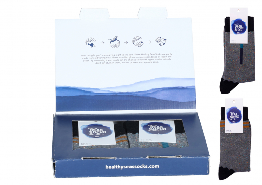 Giftbox healthy seasocks heren