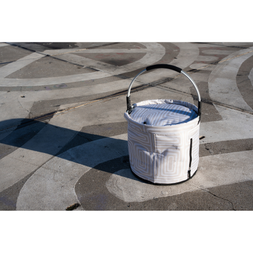 Ronde Koeltas Liz Taupe
