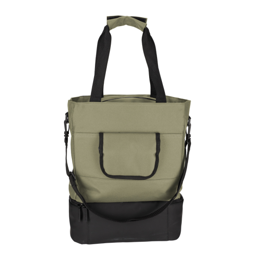 Fiets Shopper Met Koelvak RPET Olijfgroen