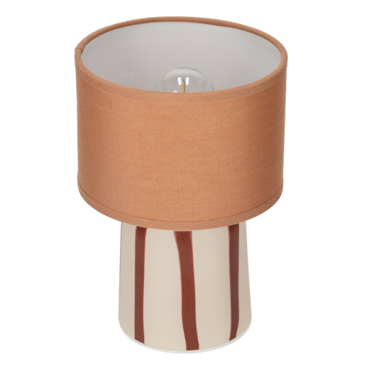 LED Tafellamp Lily Bruin