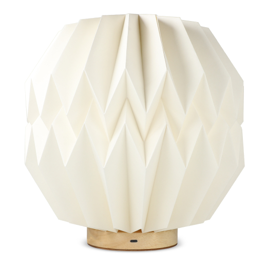 Opvouwbare Origami LED lamp Luna