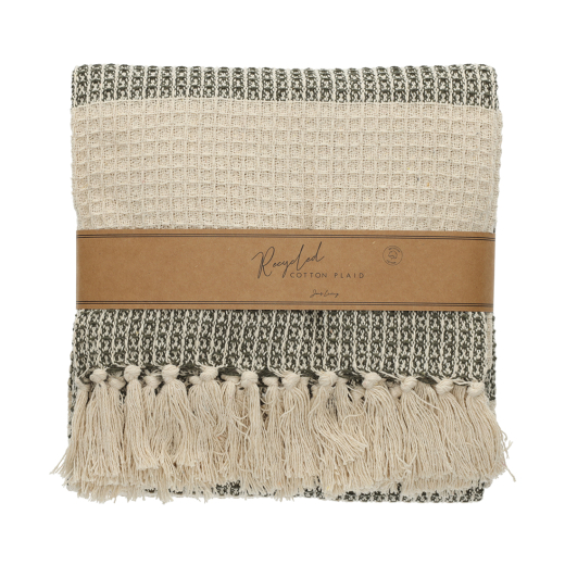 Recycled Cotton Plaid Noa Groen