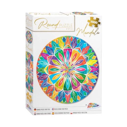 Mandala Ronde Puzzel 1000 pieces