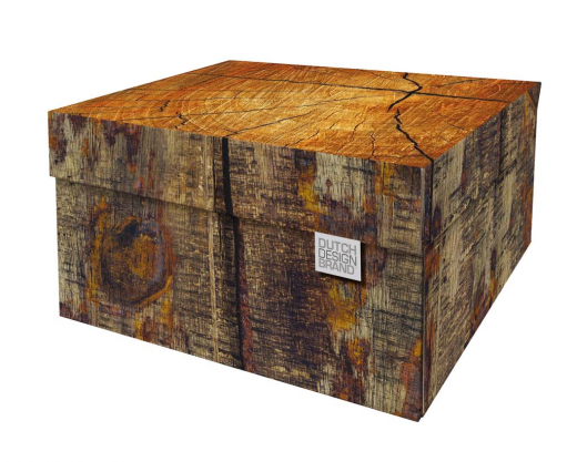 Dutch Design Storage Box 'Tree Trunk'