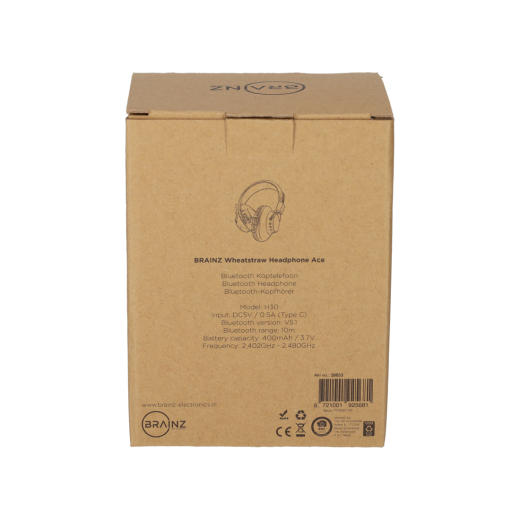 Hoofdtelefoon Ace Wheatstraw Naturel