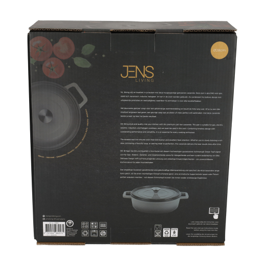 Gietijzeren Braadpan 28CM