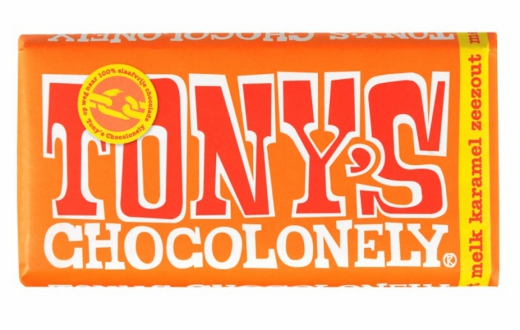 Reep karamel zeezout oranje 180 gram