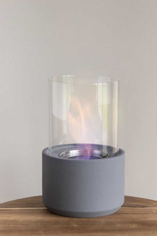 Bio Brander grijs 14cm