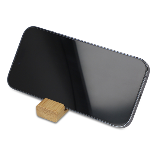 Bamboe telefoonhouder sleutelhanger
