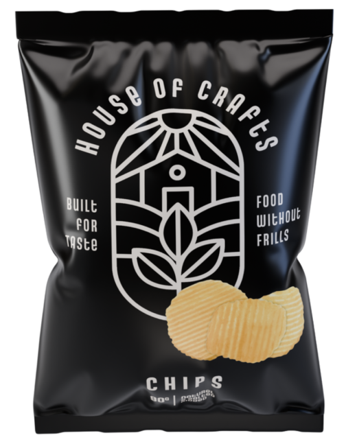 Ribbelchips gezouten 90 gram