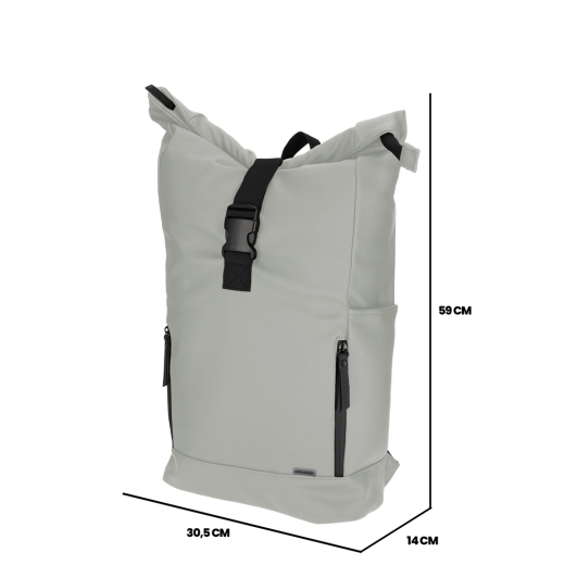 Dull PU Fiets Rugtas 2.0 Grijs