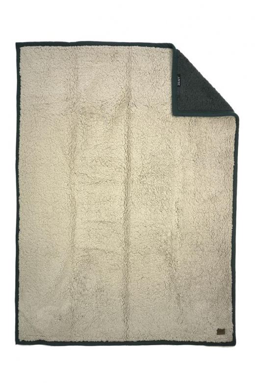 Plaid 125*150 Doubleface Cosy Antra/Beige