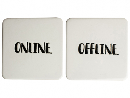 Onderzetters off/online