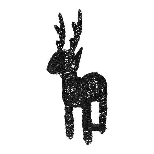 LED Rendier Zwart Large