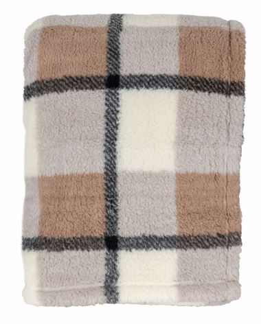 Sherpa Plaid XL Recycled ruit