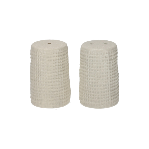 Wafel Peper & Zout Set Steengrijs