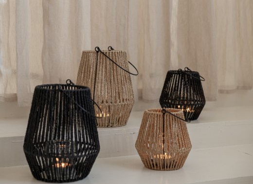 Lantaarn Jacky Naturel Small