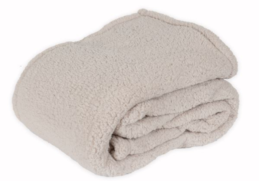 Sherpa Plaid XL Recycled beige