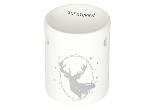 Burner silicone White Xmas deer