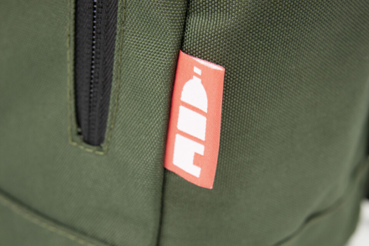 Basic Rolltop Backpack Olijfgroen