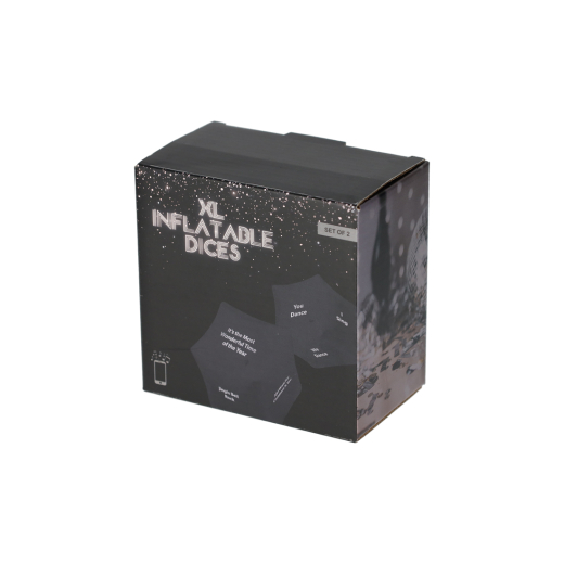 Opblaasbare XL Dobbelstenen set van 2