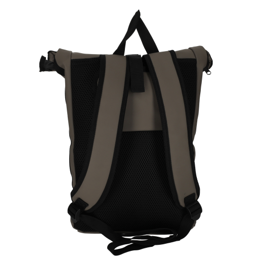 Dull PU Fiets Rugtas Taupe