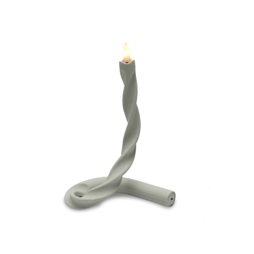 Flexibele LED Kaars Steengrijs