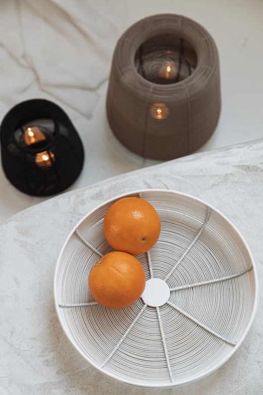 Lantaarn Sil Taupe Large