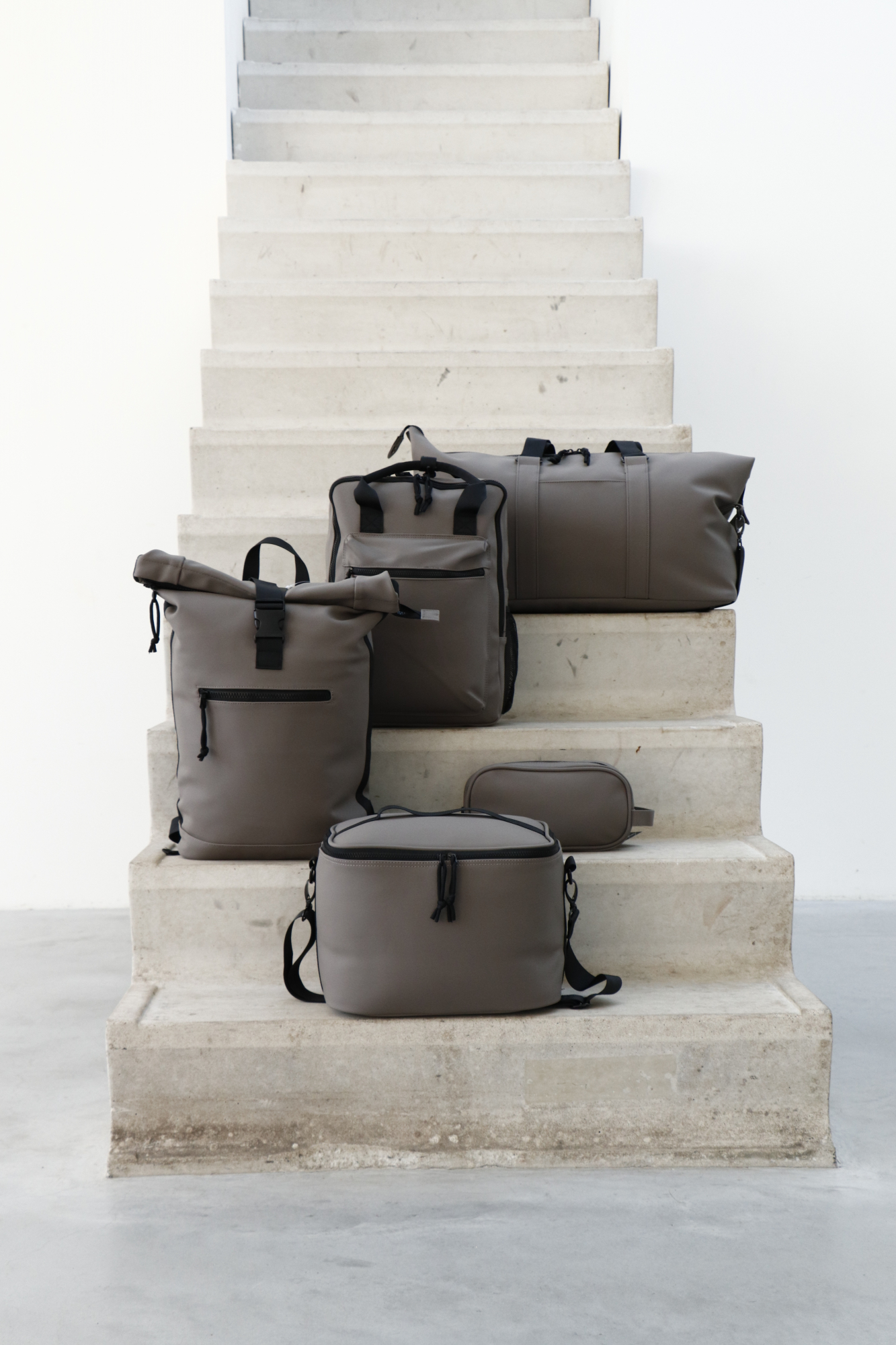 28653 - Norländer Dull PU Fiets Rugtas Groen - The Gift Groothandel BV